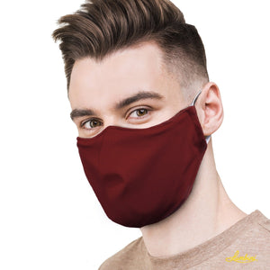 Solid Color Protective Reusable Face Mask