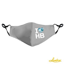 Load image into Gallery viewer, I Heart Huntington Beach Protective Reusable Face Mask