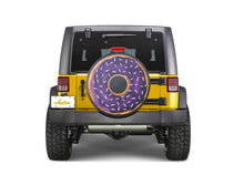 Load image into Gallery viewer, Purple Donut Funny Custom Spare Tire Cover