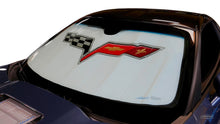 Load image into Gallery viewer, Corvette SunShade American Flag and Script
