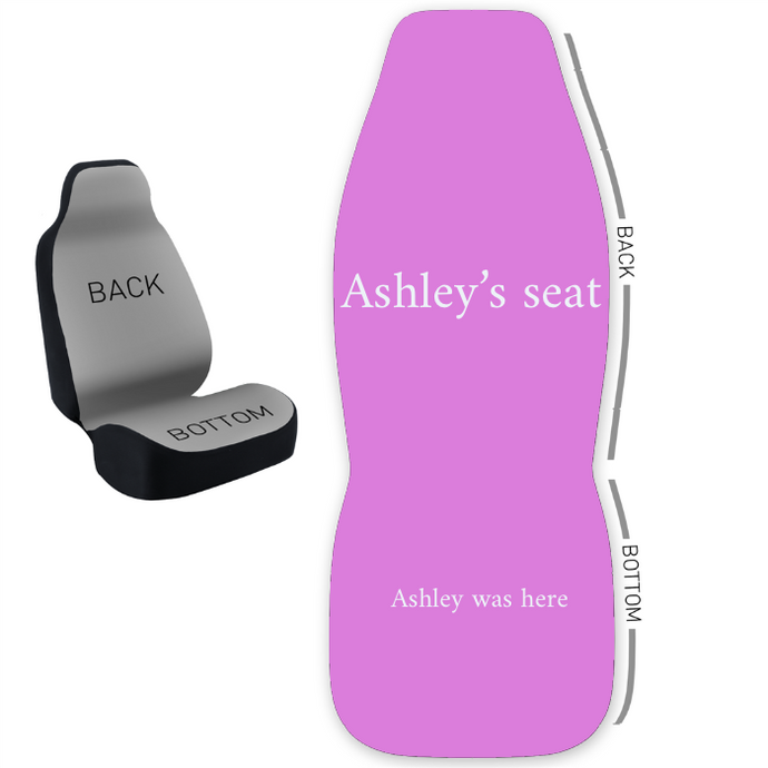 Design Your Own 50/50 Bucket Seat Cover