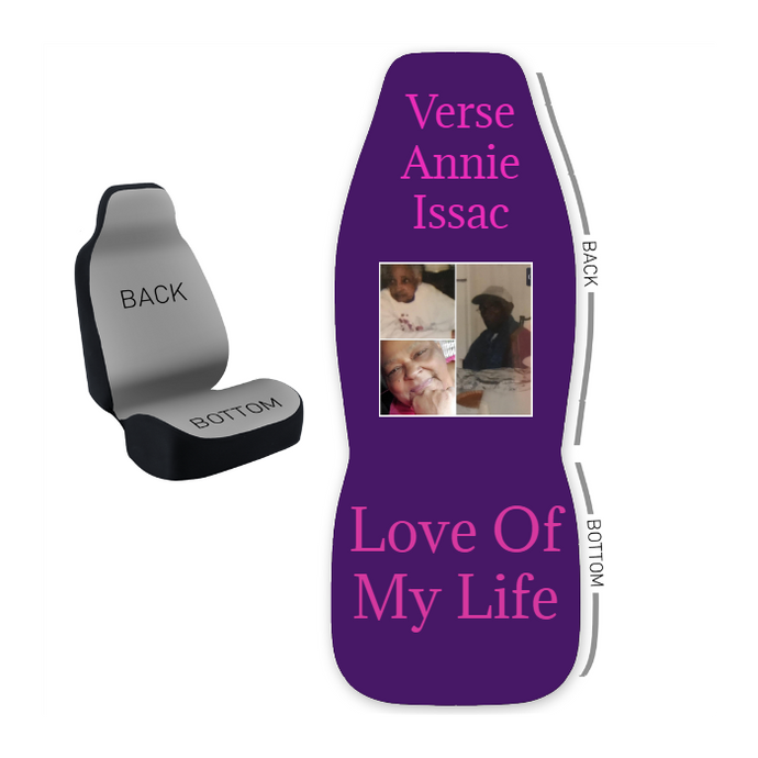 Design Your Own 50/50 Bucket Seat Cover