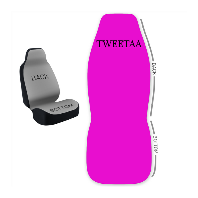 Design Your Own 50/50 Bucket Seat Cover