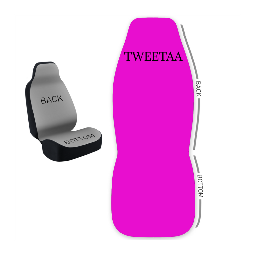 Design Your Own 50/50 Bucket Seat Cover