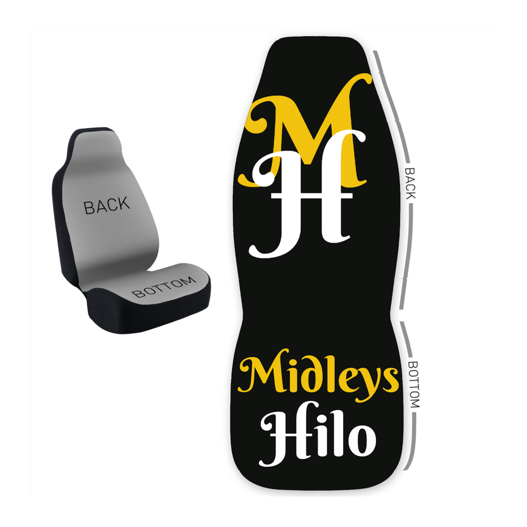 Design Your Own 50/50 Bucket Seat Cover