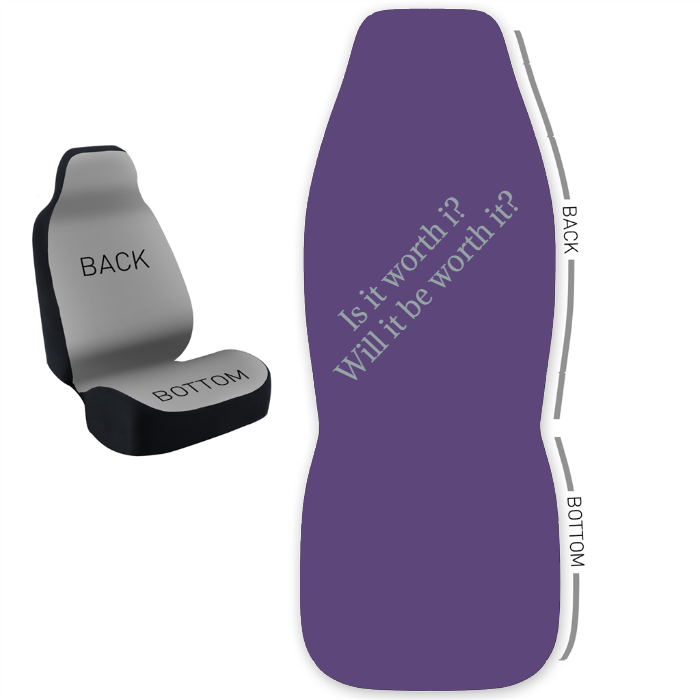 Design Your Own 50/50 Bucket Seat Cover