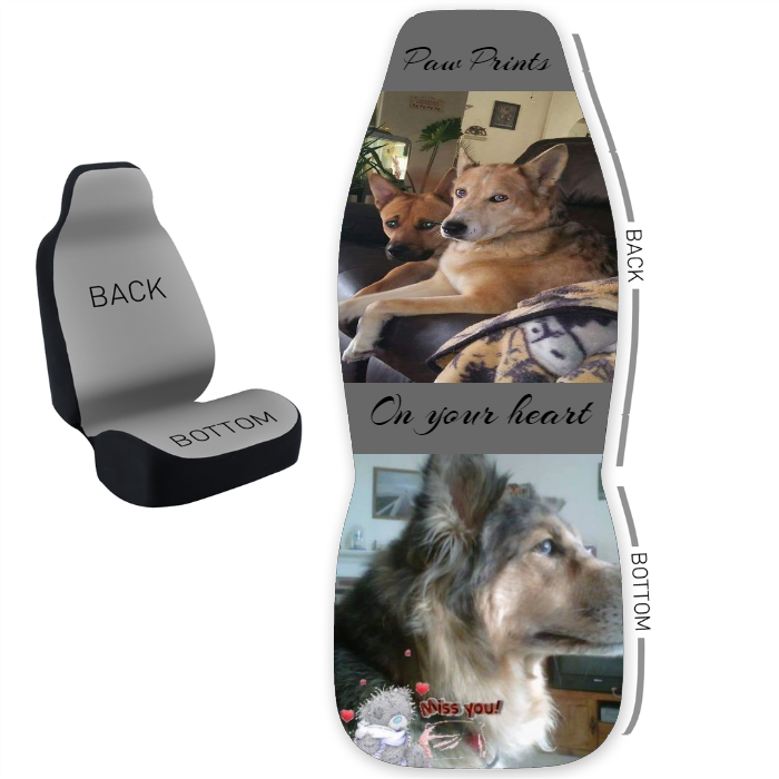 Design Your Own 50/50 Bucket Seat Cover