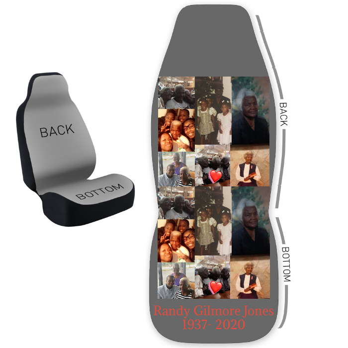 Design Your Own 50/50 Bucket Seat Cover