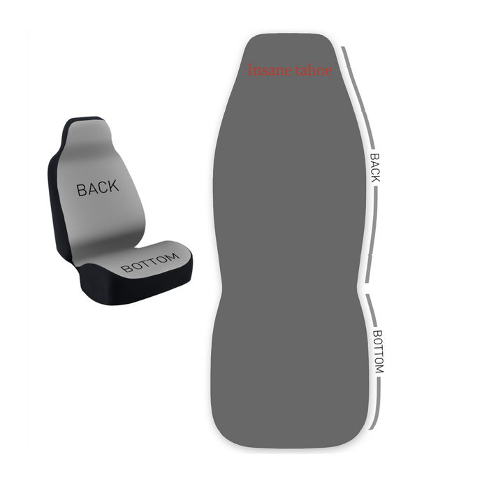 Design Your Own 50/50 Bucket Seat Cover