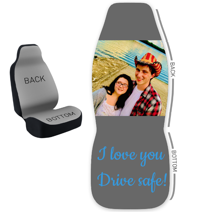 Design Your Own 50/50 Bucket Seat Cover