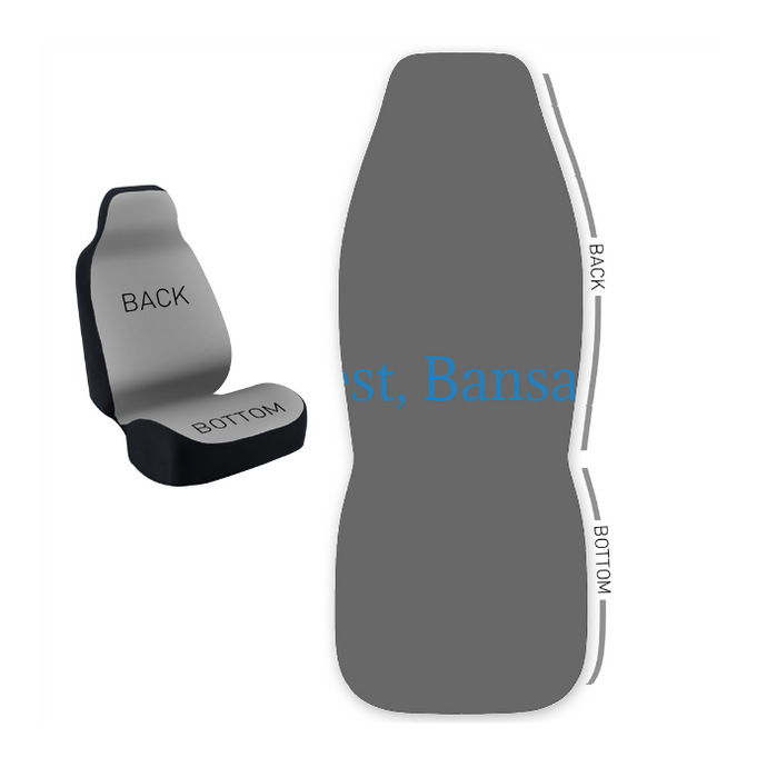 Design Your Own 50/50 Bucket Seat Cover