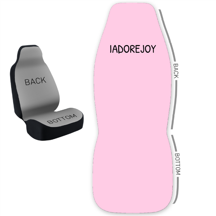 Design Your Own 50/50 Bucket Seat Cover