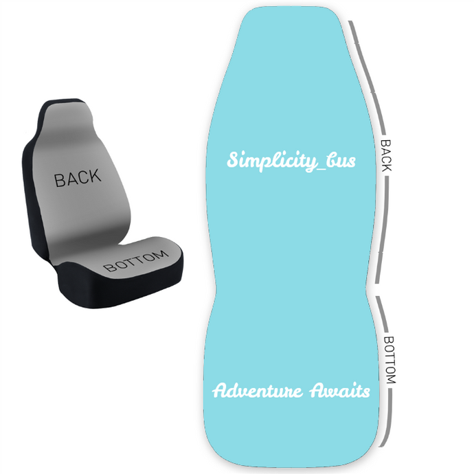 Design Your Own 50/50 Bucket Seat Cover