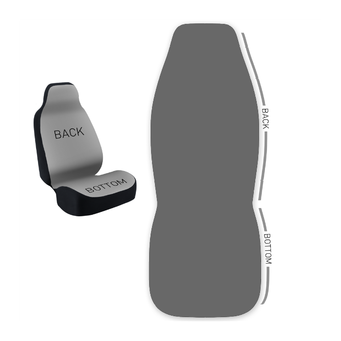 Design Your Own 50/50 Bucket Seat Cover