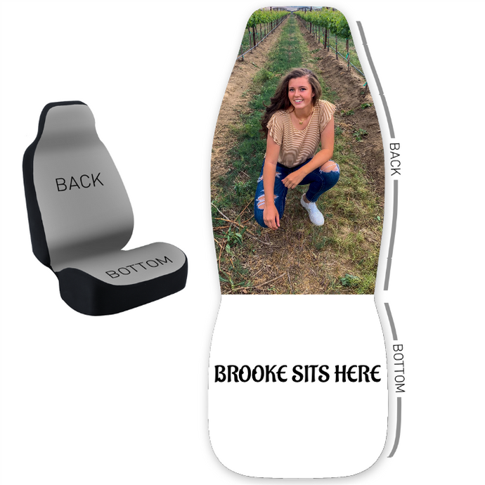 Design Your Own 50/50 Bucket Seat Cover