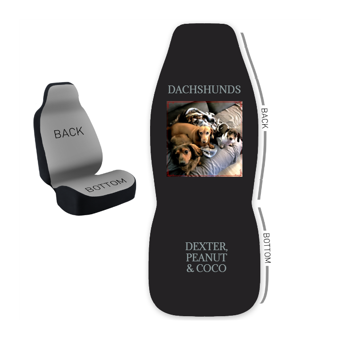 Design Your Own 50/50 Bucket Seat Cover