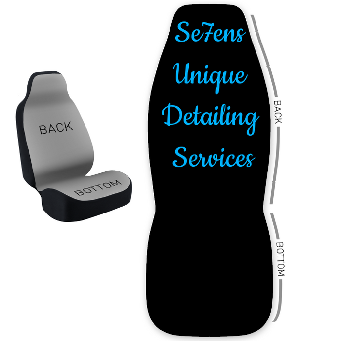 Design Your Own 50/50 Bucket Seat Cover