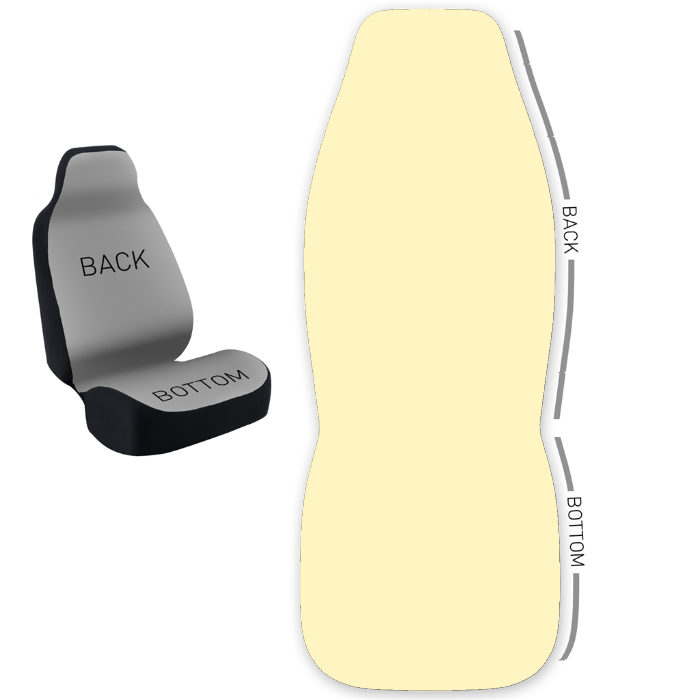Design Your Own 50/50 Bucket Seat Cover