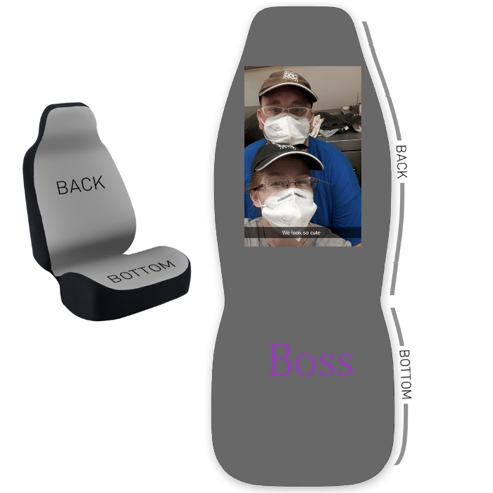 Design Your Own 50/50 Bucket Seat Cover