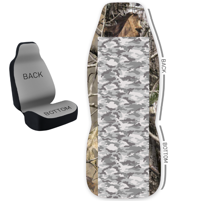 Design Your Own 50/50 Bucket Seat Cover