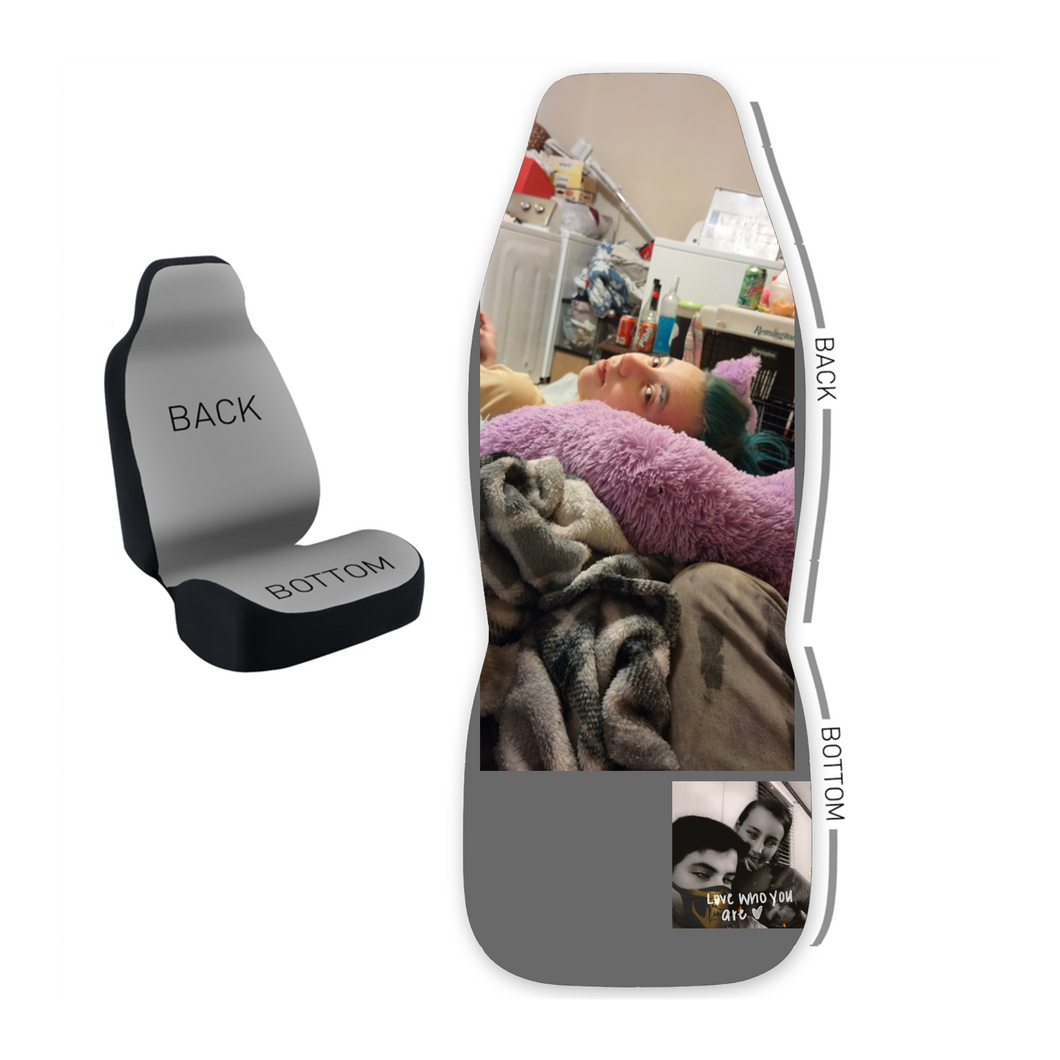 Design Your Own 50/50 Bucket Seat Cover