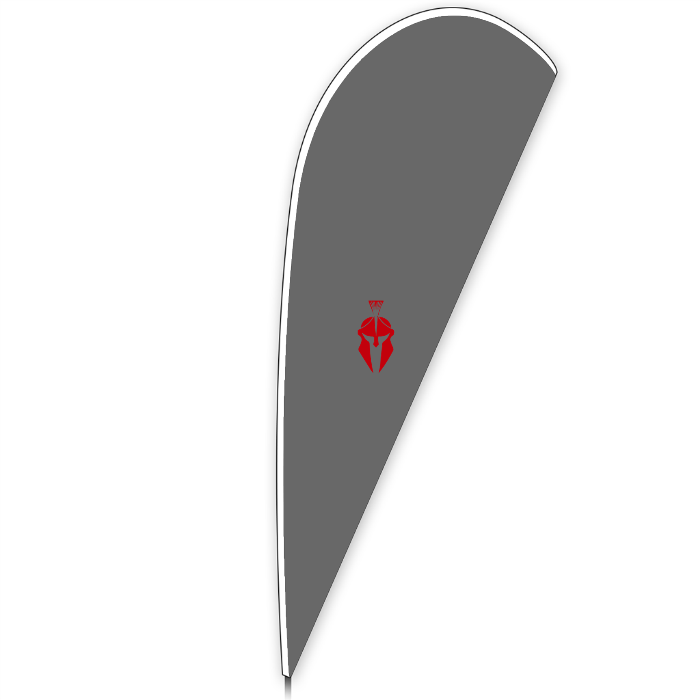 Design Your Own Teardrop Flag, 14ft