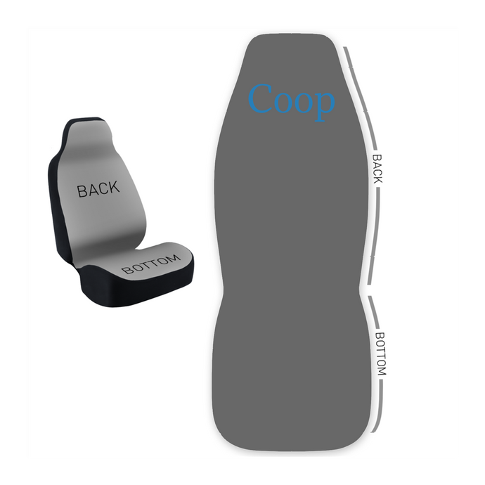 Design Your Own 50/50 Bucket Seat Cover