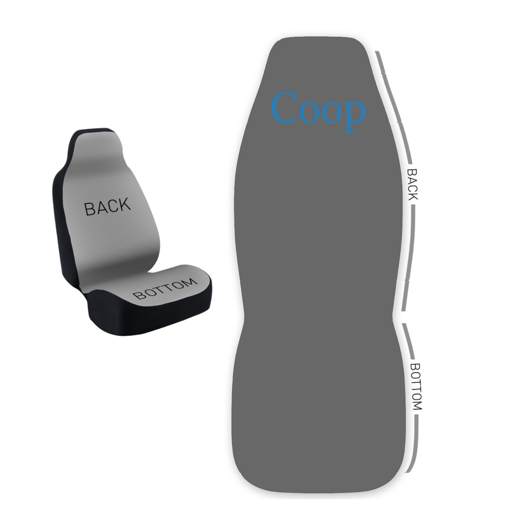 Design Your Own 50/50 Bucket Seat Cover