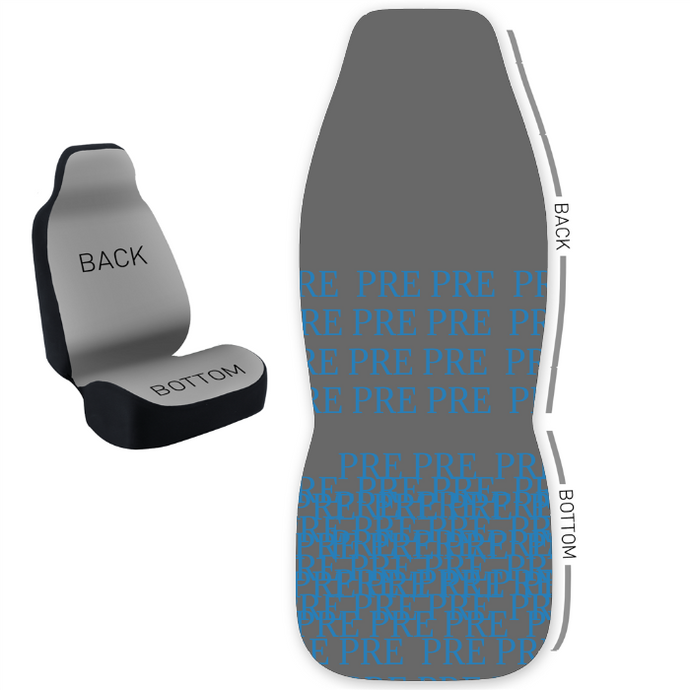 Design Your Own 50/50 Bucket Seat Cover