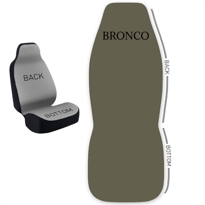 Design Your Own 50/50 Bucket Seat Cover