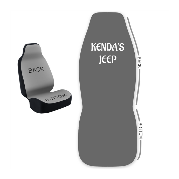 Design Your Own 50/50 Bucket Seat Cover