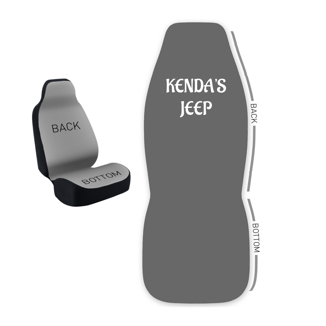 Design Your Own 50/50 Bucket Seat Cover