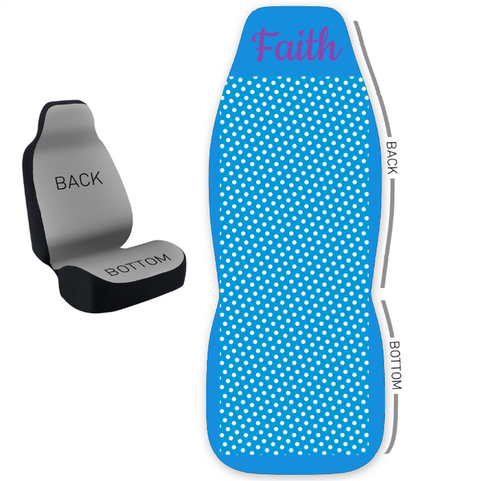 Design Your Own 50/50 Bucket Seat Cover