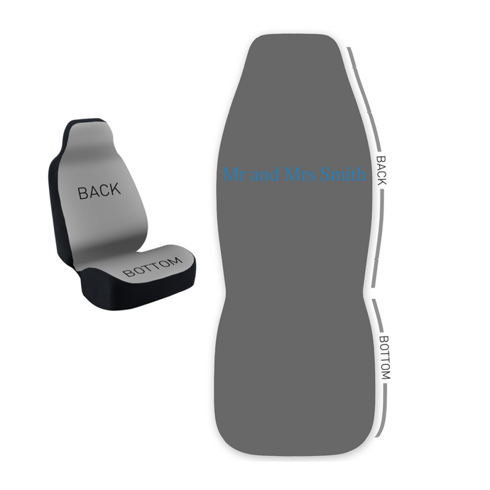 Design Your Own 50/50 Bucket Seat Cover