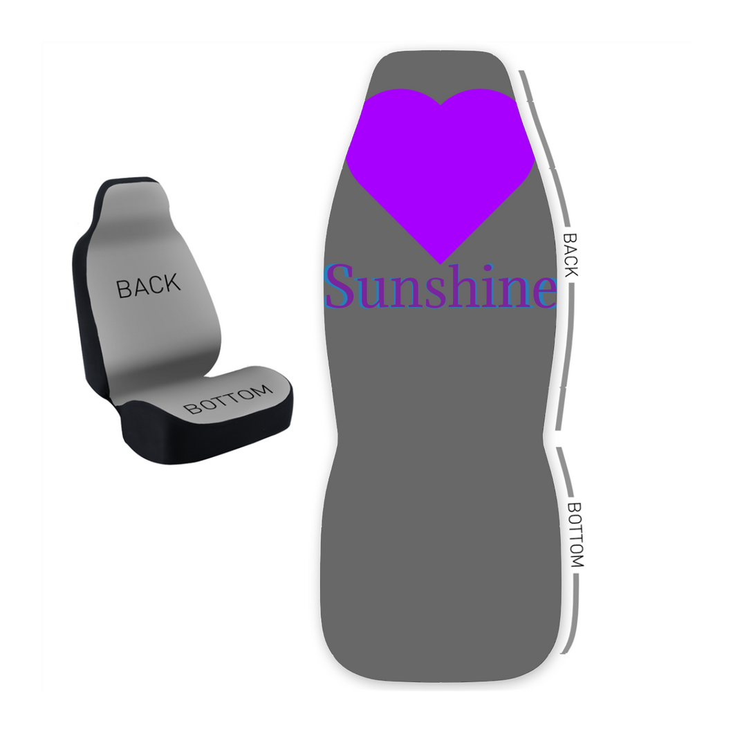 Design Your Own 50/50 Bucket Seat Cover