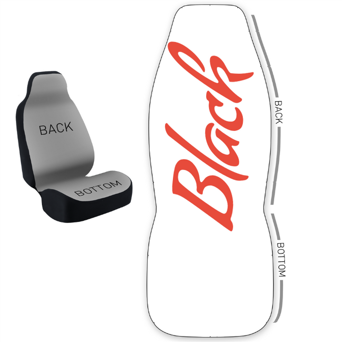 Design Your Own 50/50 Bucket Seat Cover