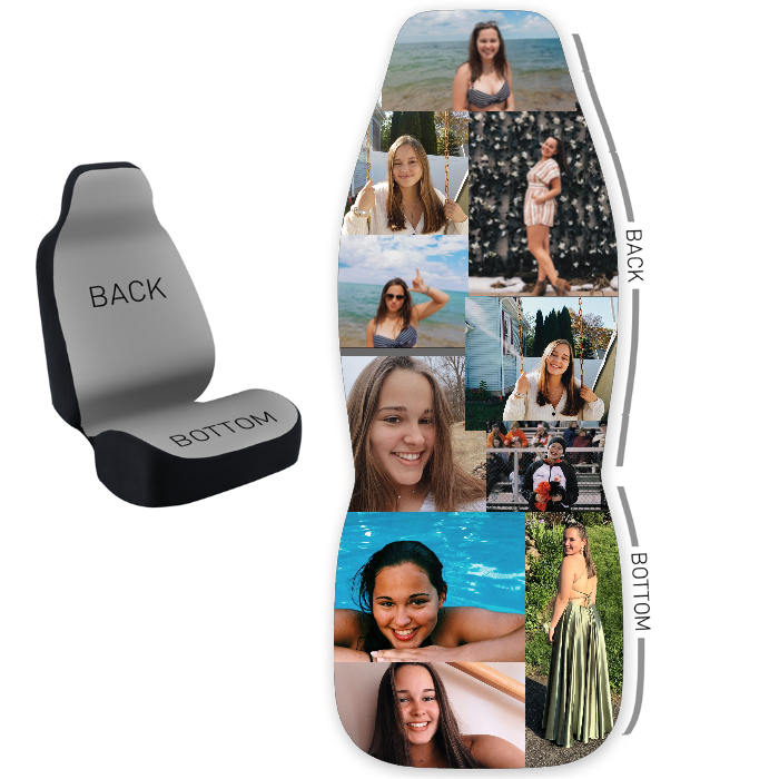 Design Your Own 50/50 Bucket Seat Cover