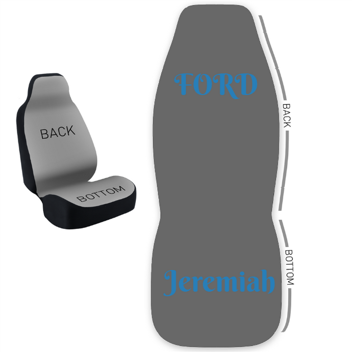 Design Your Own 50/50 Bucket Seat Cover