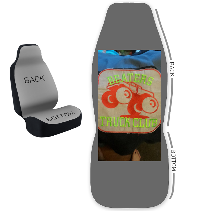 Design Your Own 50/50 Bucket Seat Cover