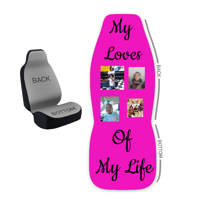 Design Your Own 50/50 Bucket Seat Cover