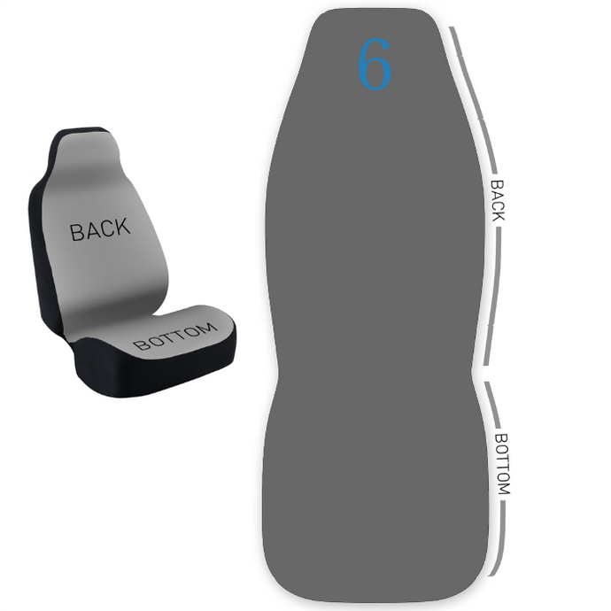 Design Your Own 50/50 Bucket Seat Cover