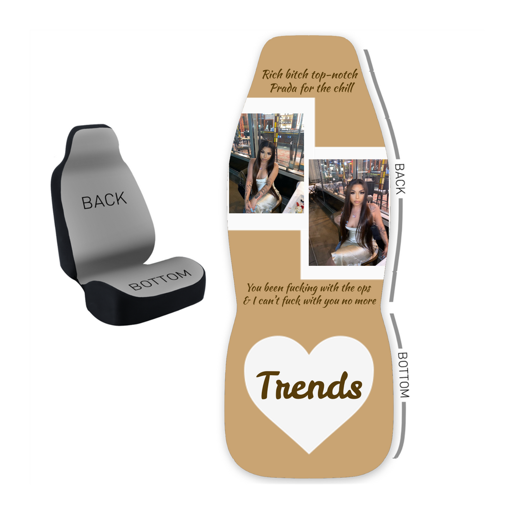 Design Your Own 50/50 Bucket Seat Cover