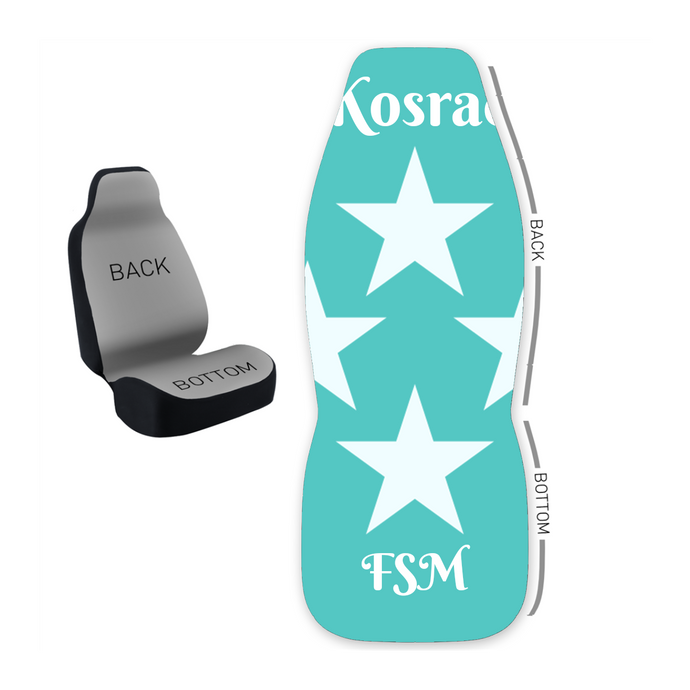 Design Your Own 50/50 Bucket Seat Cover