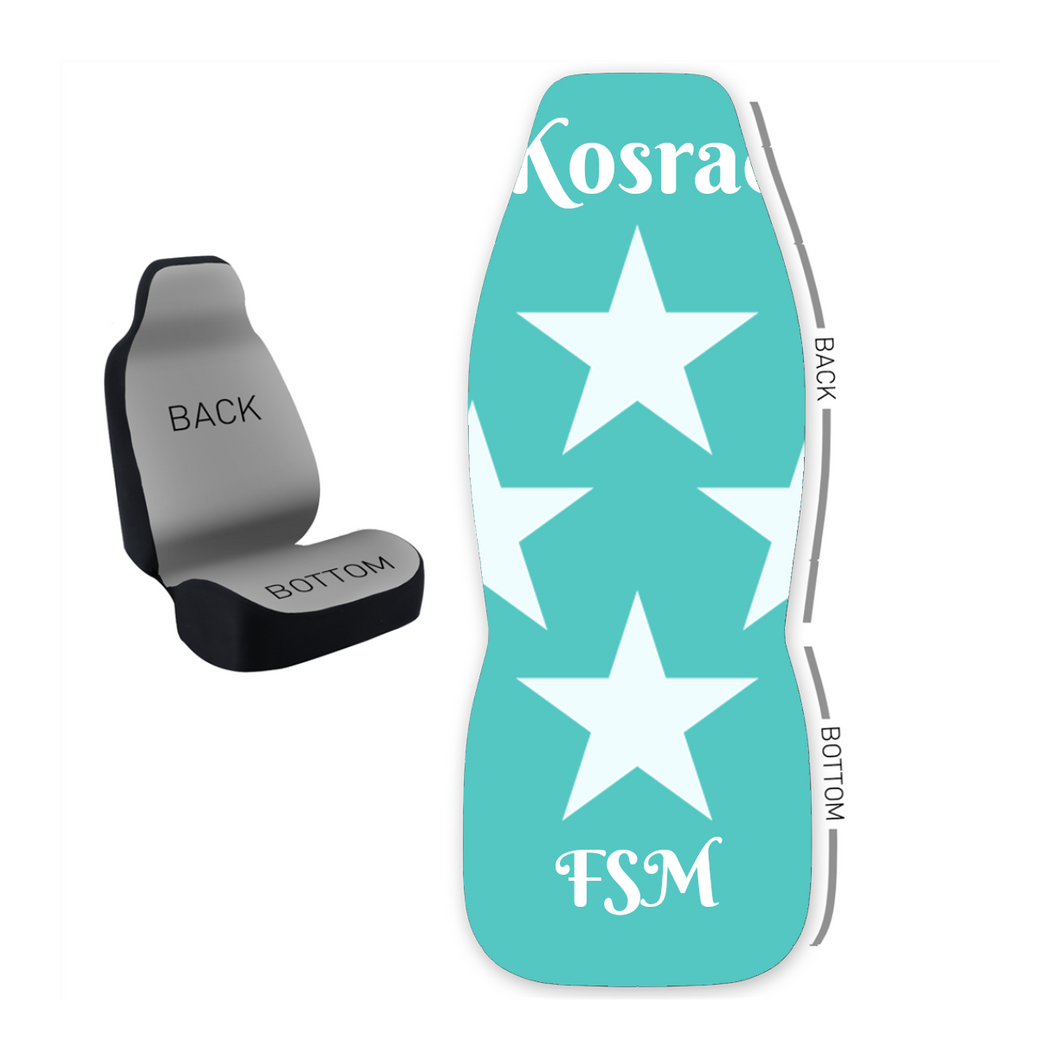 Design Your Own 50/50 Bucket Seat Cover