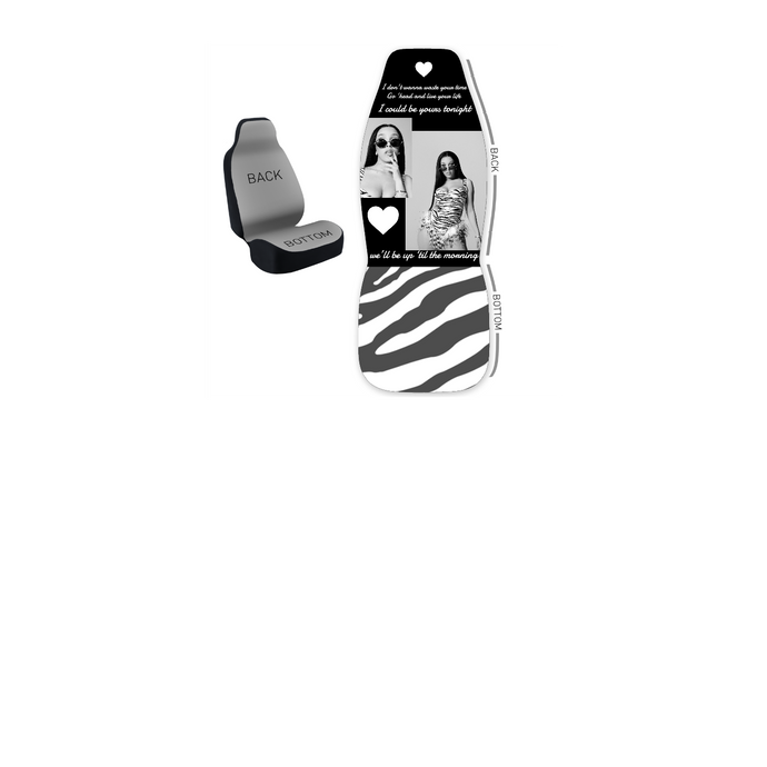 Design Your Own 50/50 Bucket Seat Cover