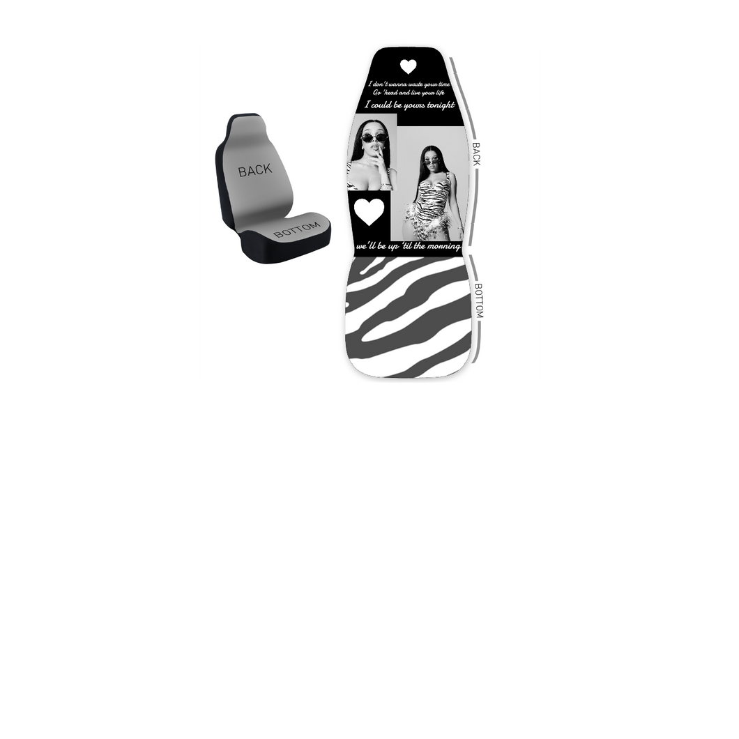 Design Your Own 50/50 Bucket Seat Cover