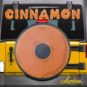 Cinnamon Donut Funny Custom Spare Tire Cover