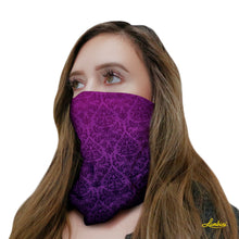 Load image into Gallery viewer, Purple Ombre Neck Gaiter