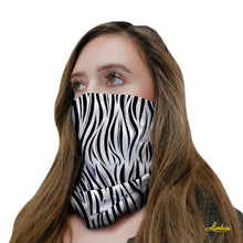 Load image into Gallery viewer, Zebra Neck Gaiter