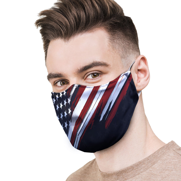 American Flag Protective Reusable Face Mask